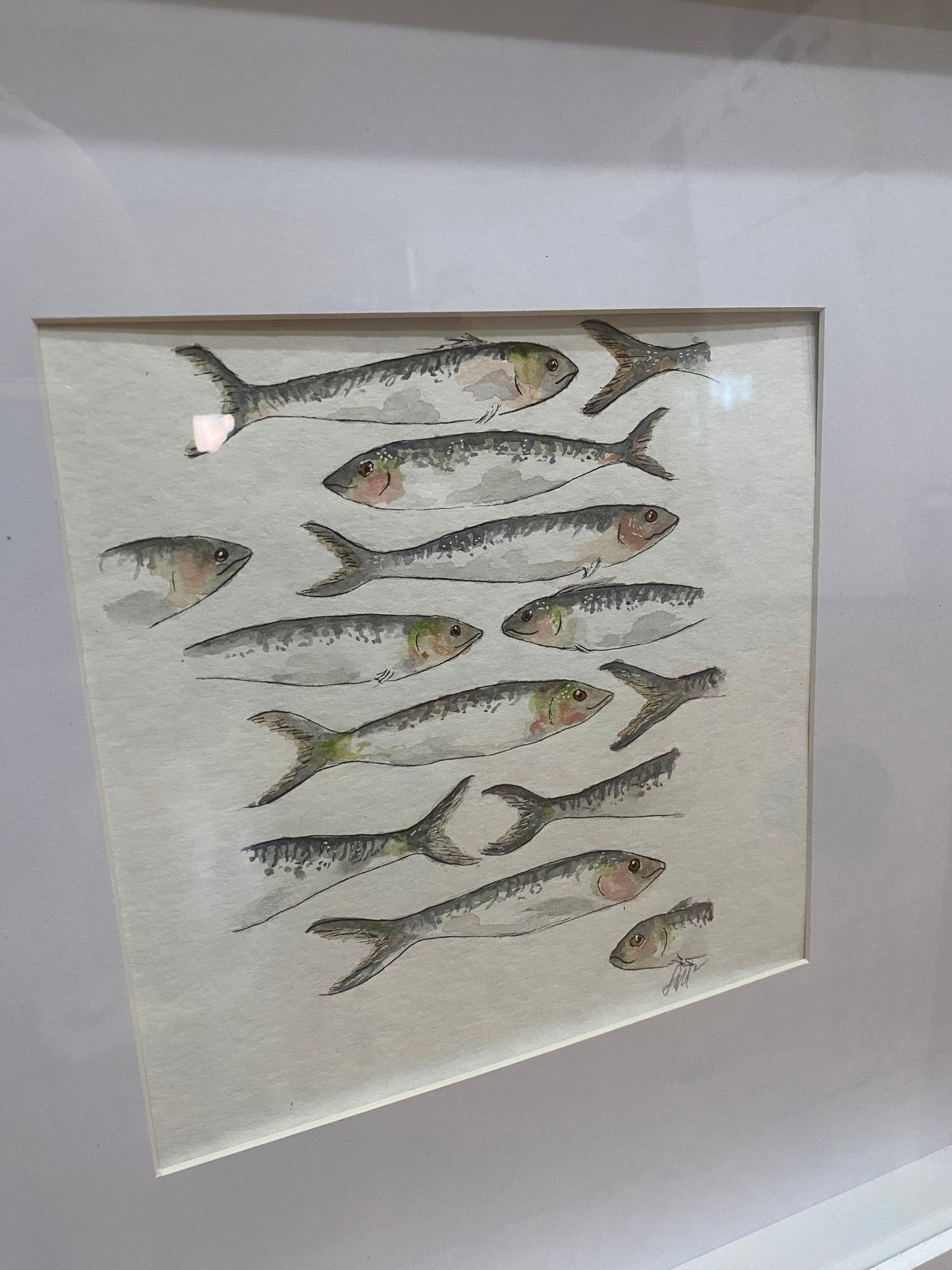 School of Smiling Sardines