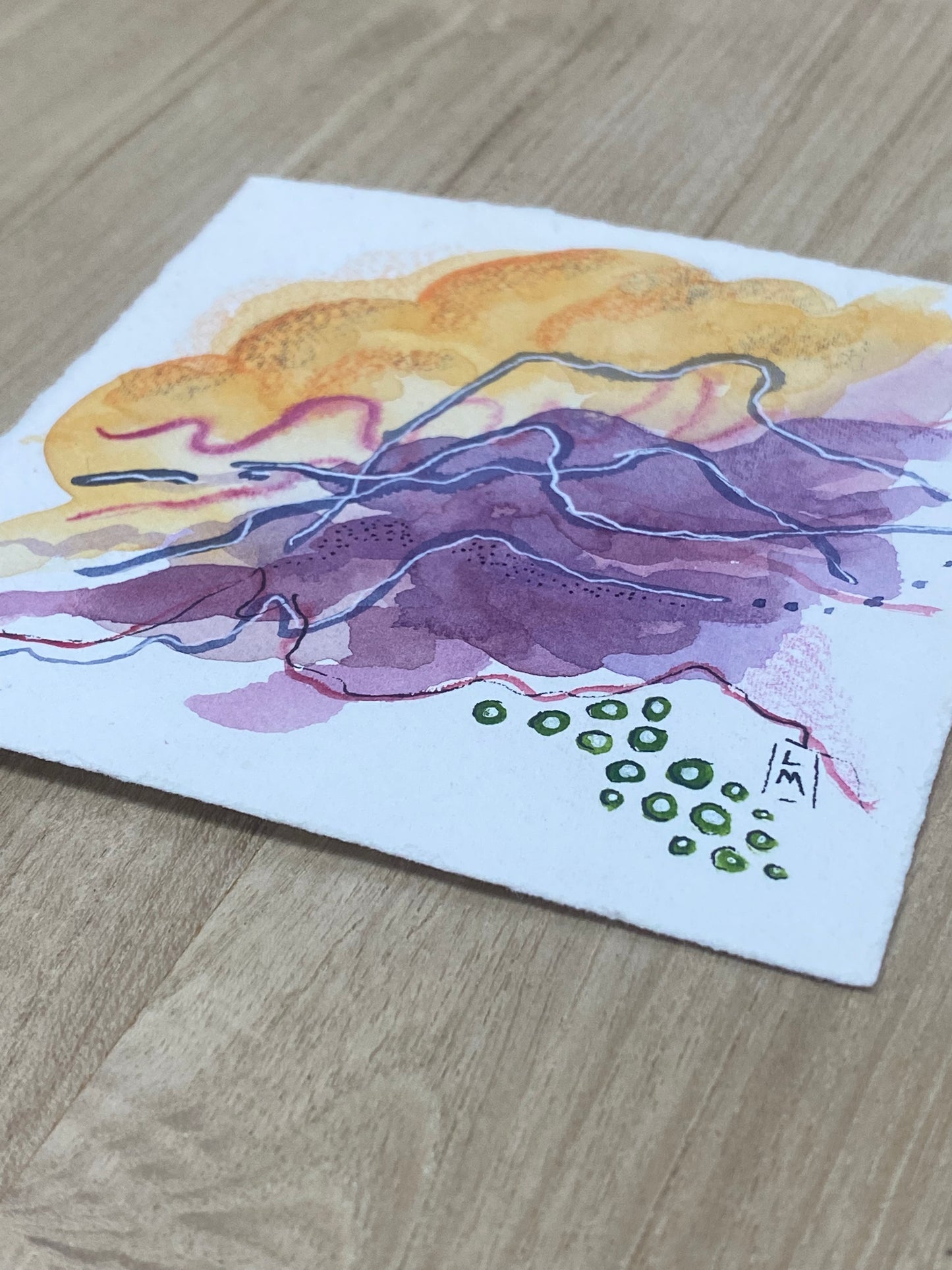 Cumulonimbus- Mini Abstract