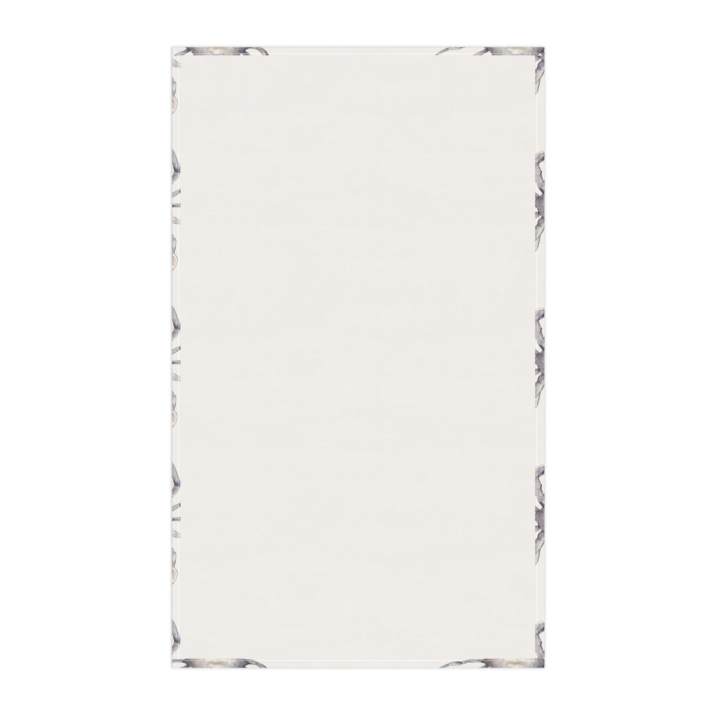 Bluey the Blue Swimmer Crab Coastal Watercolor Tea Towel
