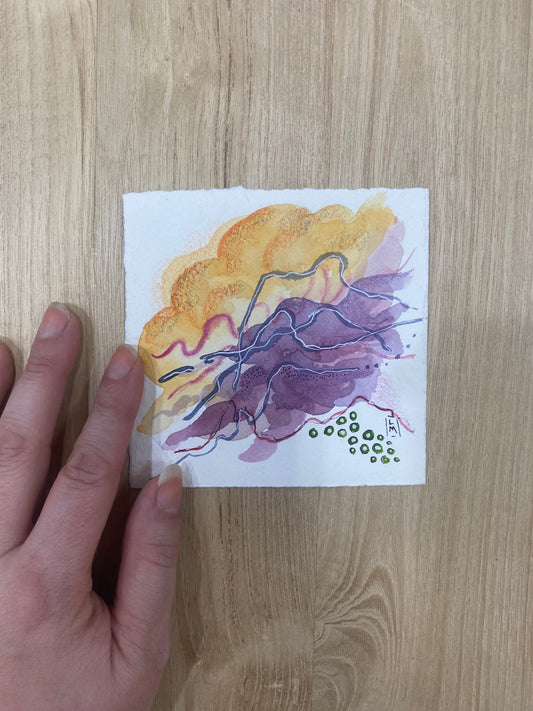 Cumulonimbus- Mini Abstract