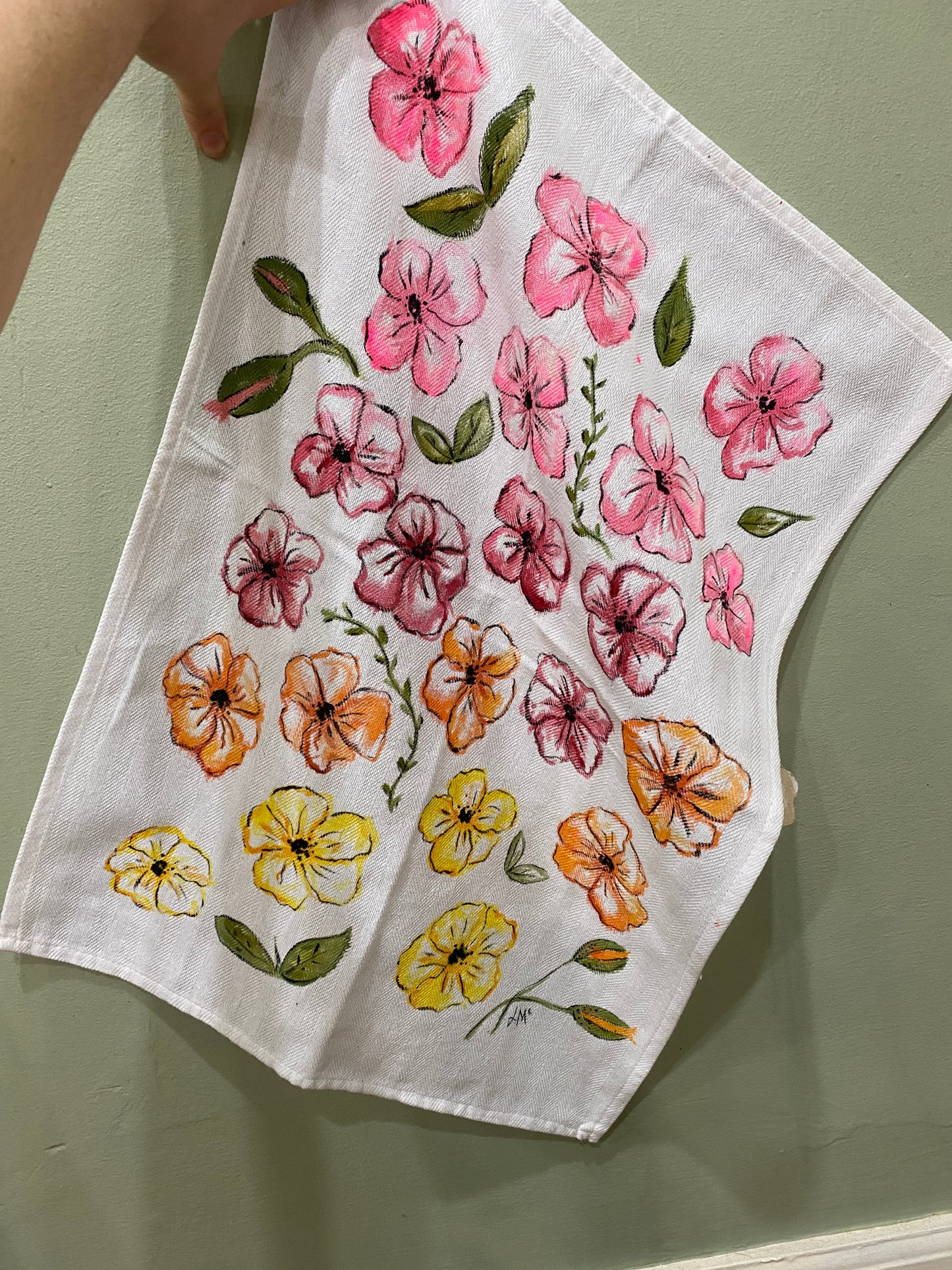 Poppy Field Tea Towel