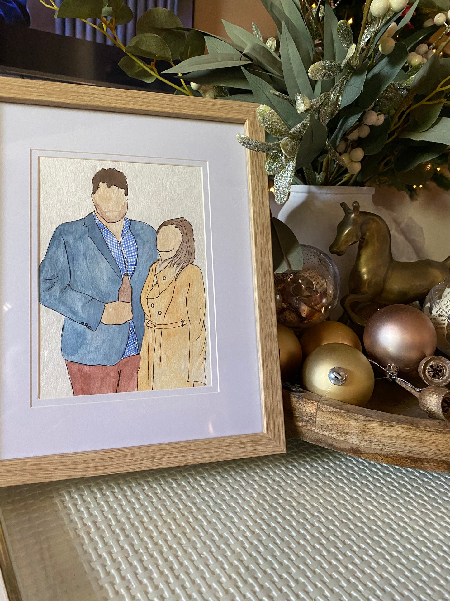 Custom Original Watercolour Portraits