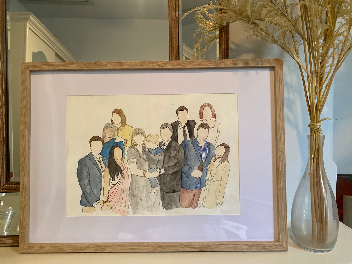 Custom Original Watercolour Portraits